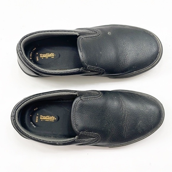 Tredsafe Unisex Ric Slip Resistant Shoes in Black - Picture 5 of 10